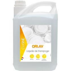 PRODUIT RENOVATION VAISSELLE PROFESSIONNEL - ORLAV LIQUIDE DE TREMPAGE 5 L
