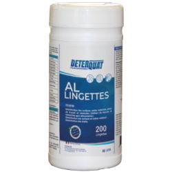 LINGETTES DESINFECTANTES - BOITE DE 200