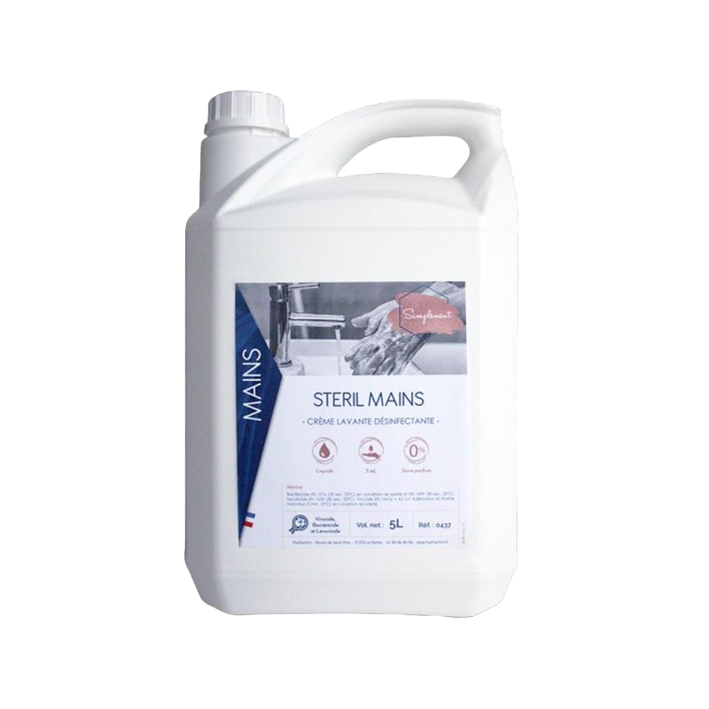 CREME MAINS LAVANTE DESINFECTANTE