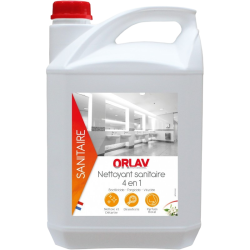 NETTOYANT DESINFECTANT PROFESSIONNEL - ORLAV NETTOYANT SANITAIRE 4 EN 1