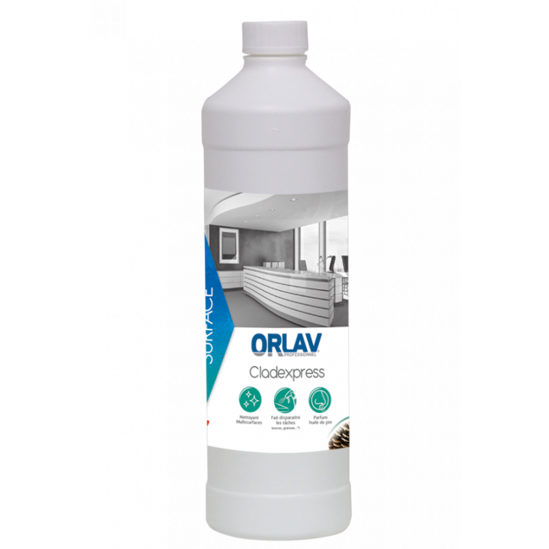 NETTOYANT MULTI-SURFACES PROFESSIONNEL - ORLAV CLADEXPRESS