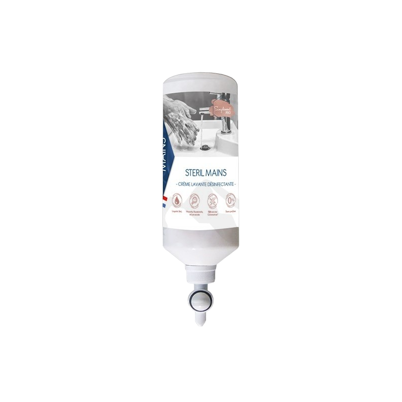 CREME MAINS LAVANTE DESINFECTANTE PROFESSIONNELLE - SIMPLEMENT STERIL MAINS