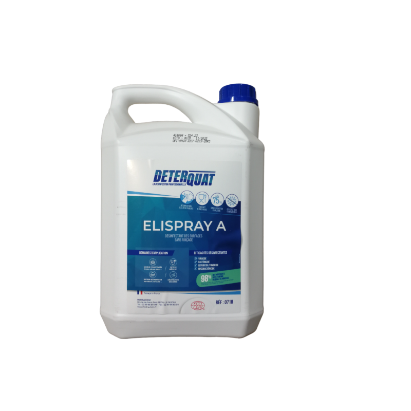 HYGIENE DES SURFACES PROFESSIONNELLES - DETERQUAT ELISPRAY A
