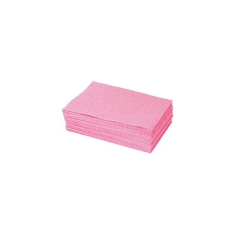 LAVETTE MULTI USAGE PROFESSIONNELLE - LAVETTE NON TISSEE ROSE